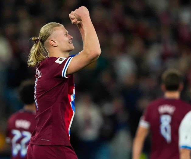 Con una tripleta ante Israel, Haaland llega a 50 goles con Noruega Con una tripleta ante Israel, Haaland llega a 50 goles con Noruega