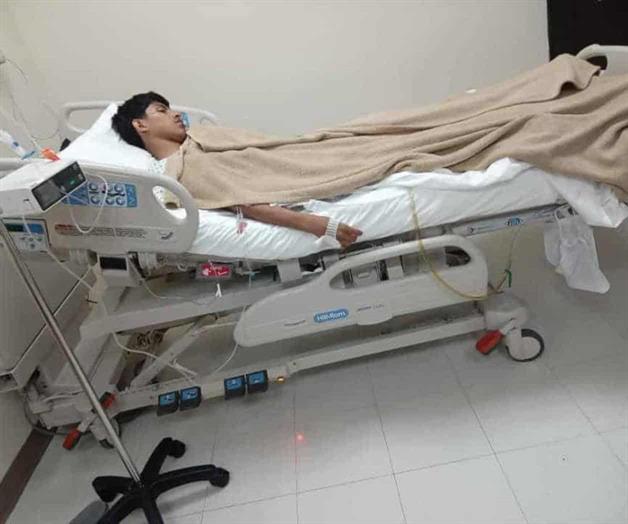 Sigue en el hospital joven motociclista Sigue en el hospital joven motociclista