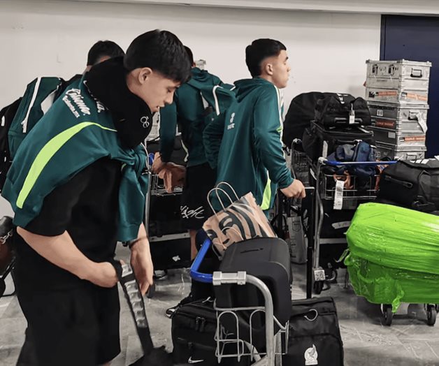 Selección Sub-20 regresó a México tras eliminación ante Argentina