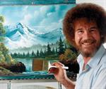 Subastarán pinturas de Bob Ross