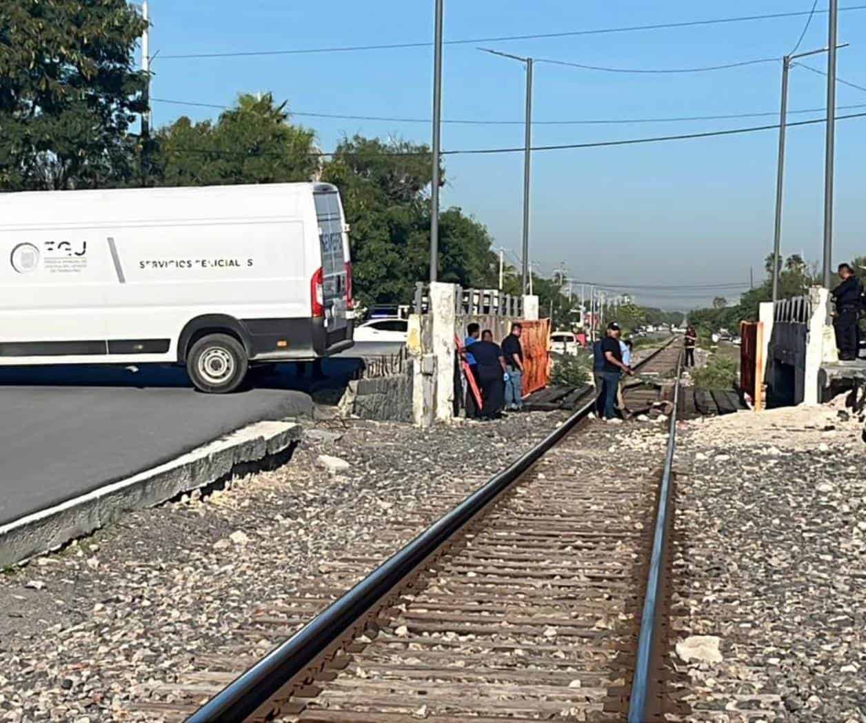 Hombre muere al ser arrollado por el tren en Reynosa