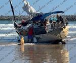 Velero de familia argentina sigue encallado en zona del Puerto Mezquital