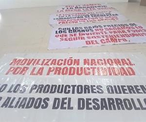 Productores alistan manifestación