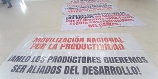 Productores alistan manifestación