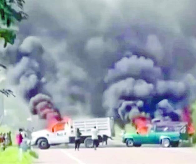 Provoca crimen narcobloqueos Provoca crimen narcobloqueos