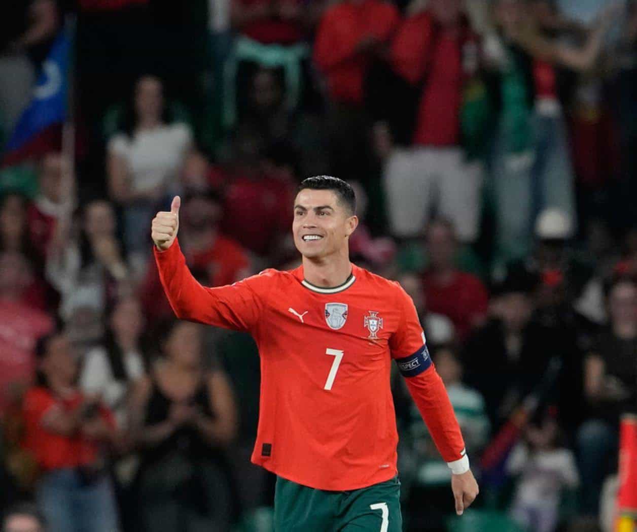 Cristiano Ronaldo fija récord de goles en eliminatorias del Mundial con Portugal