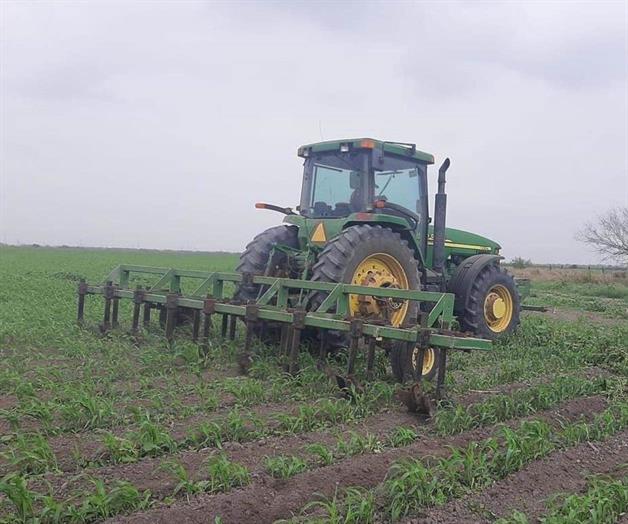 Agricultores y ganaderos presentes en manifestación