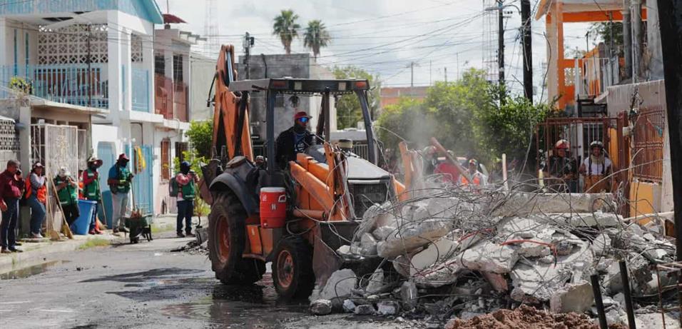 Activan protocolo interinstitucional  tras siniestro en colonia Infonavit