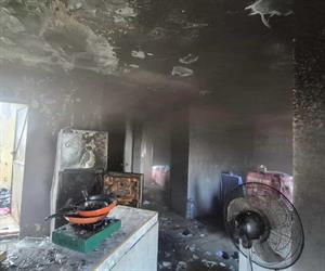 Incendio deja a casa en cenizas