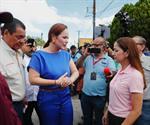 Apoya alcaldesa en explosión de colonia Infonavit