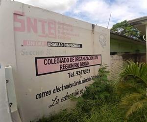 Habilita magisterio,  acopio de víveres  en apoyo a Veracruz