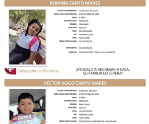 Acusan que niños plagiados están con su madre