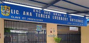 Suspenden clases en Secundaria General 10