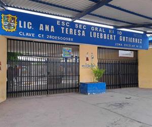 Suspenden clases en Secundaria General 10