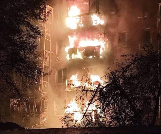 Ataque masivo de drones y misiles en Ucrania