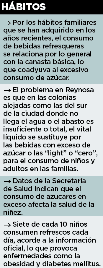 Lidera Reynosa en el consumo de refrescos