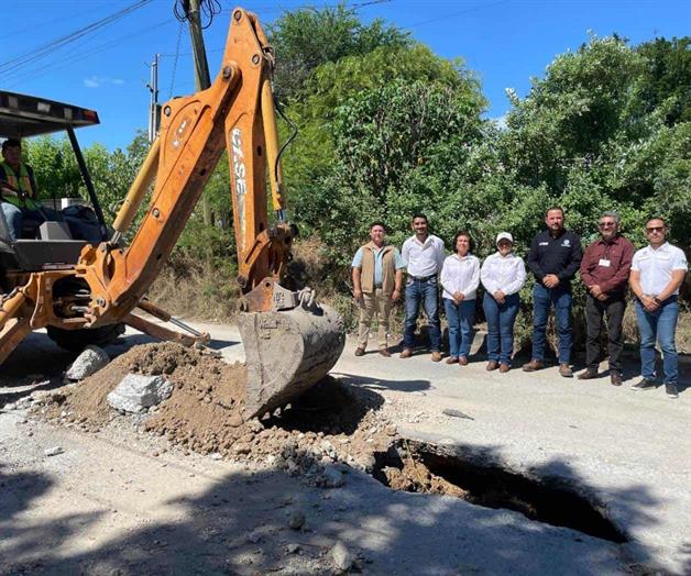 Inicia rehabilitación de drenaje; calle Carranza Inicia rehabilitación de drenaje; calle Carranza