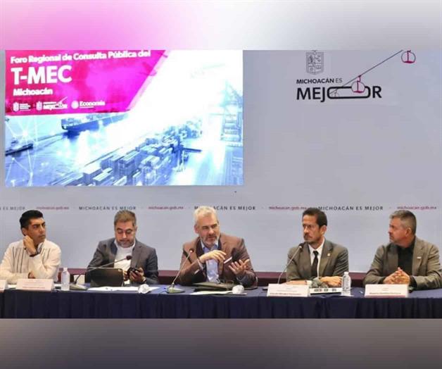 Inicia en Michoacán revisión del T-MEC Inicia en Michoacán revisión del T-MEC