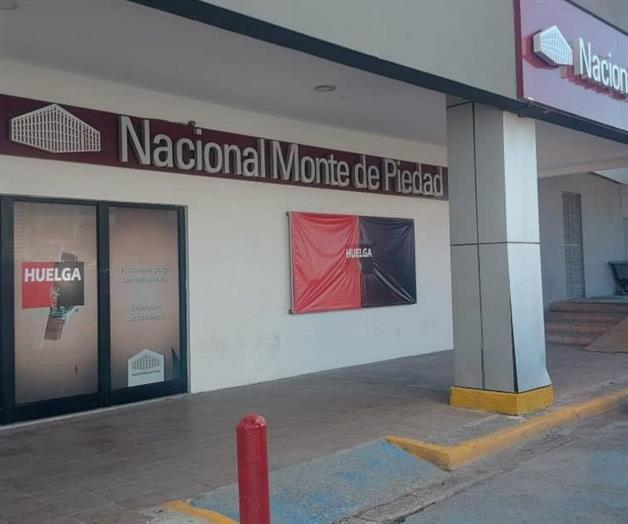 Se mantienen en paro en el Monte de Piedad