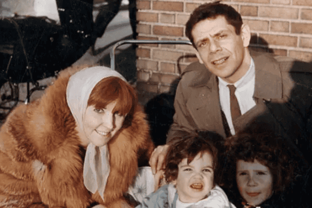 Ben Stiller con su familia