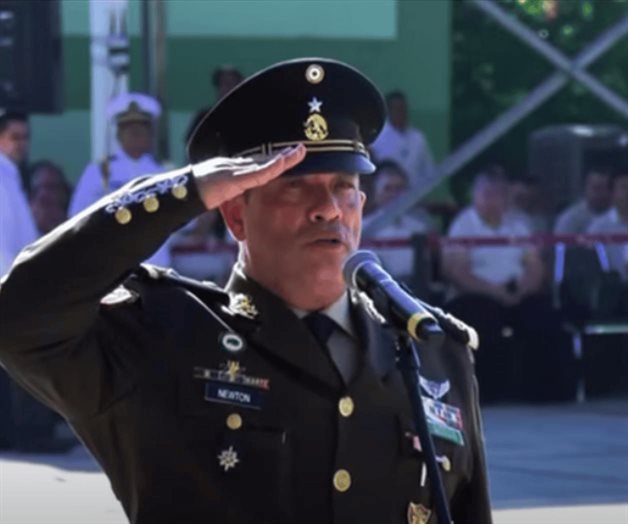 Newton Manuel Chávez Baños asume como comandante interino de la 48 Zona Militar