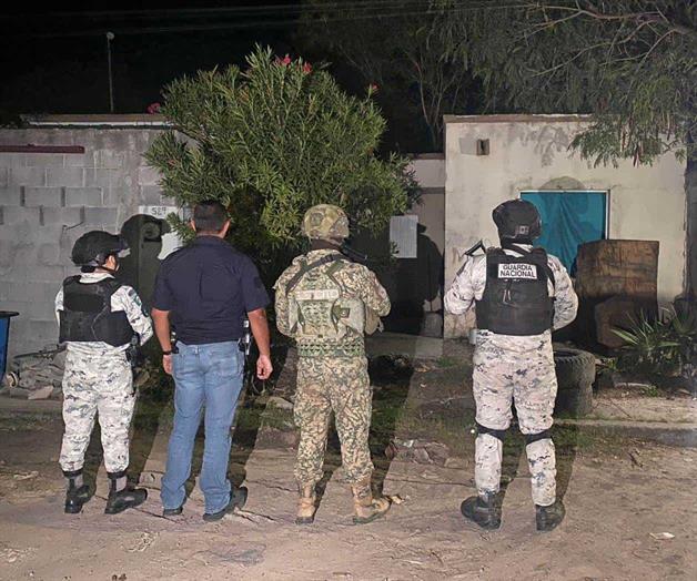 Aseguran vehículos y drogas en cateos en Reynosa Aseguran vehículos y drogas en cateos en Reynosa