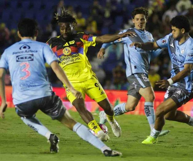 Sufre América para derrotar al Puebla Sufre América para derrotar al Puebla