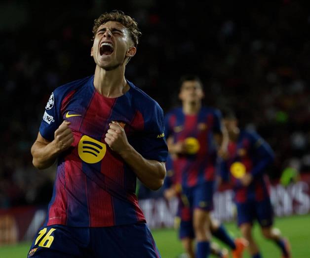 PSG anota 7 y Barcelona marca 6; noche goleadora