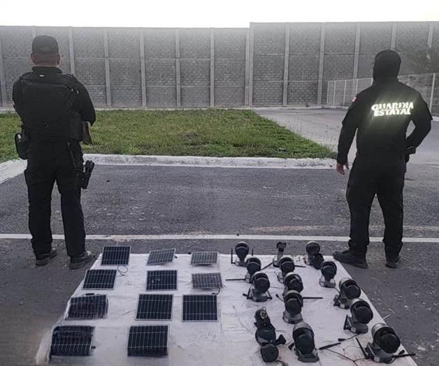 Guardia Estatal retira 16 cámaras de vigilancia en Reynosa Guardia Estatal retira 16 cámaras de vigilancia en Reynosa