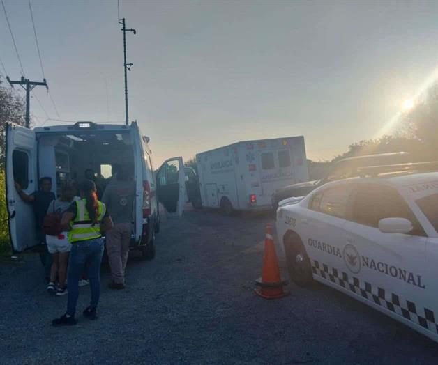 Pareja de SLP resulta herida en accidente en carretera Victoria-Matamoros