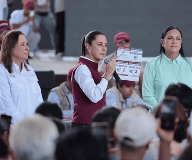 Sheinbaum regresa a Veracruz a supervisar apoyos a damnificados Sheinbaum regresa a Veracruz a supervisar apoyos a damnificados