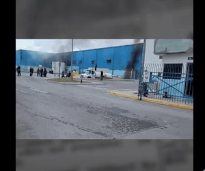 Incendio en maquiladora