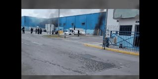 Incendio en maquiladora Incendio en maquiladora