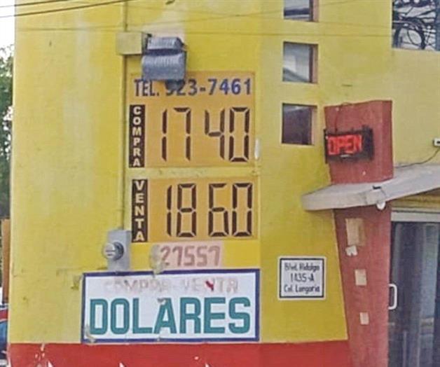 Muestra el peso fuerte fortaleza ante el d&oacute;lar