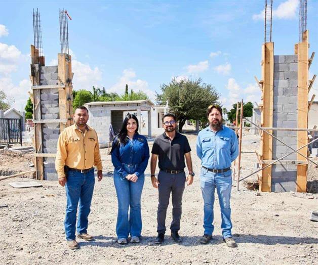 Supervisa alcaldesa obras en panteón Supervisa alcaldesa obras en panteón