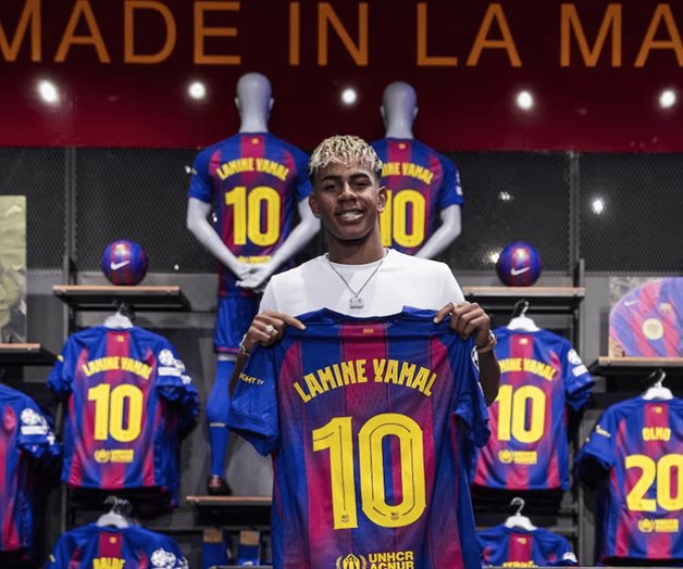 Lamine Yamal calienta El Cl&aacute;sico ante el Real Madrid