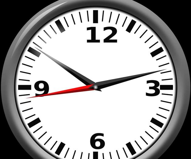 Cambio de horario el dos de noviembre Cambio de horario el dos de noviembre