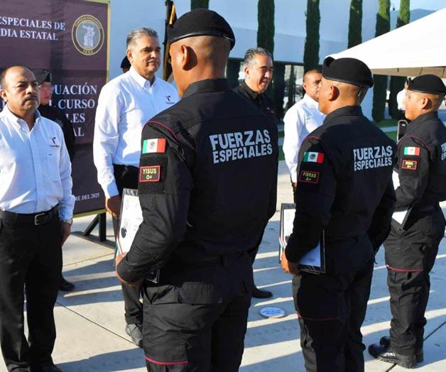 Se suman nuevos elementos a Fuerzas Especiales de la Guardia Estatal Se suman nuevos elementos a Fuerzas Especiales de la Guardia Estatal