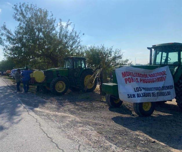 Productores de Río Bravo se unen a paro nacional con protesta pacífica Productores de Río Bravo se unen a paro nacional con protesta pacífica