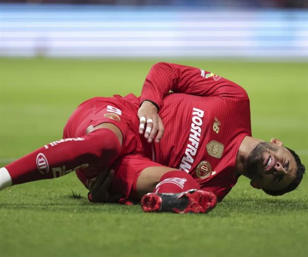Toluca confirma la baja de Alexis Vega por lesión muscular Toluca confirma la baja de Alexis Vega por lesión muscular