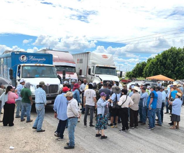 Protestan sorgueros hoy Protestan sorgueros hoy