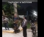 Capturan a ladrones