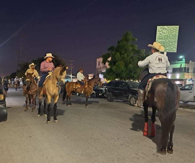 Cabalgan en honor del Santo de causas difíciles Cabalgan en honor del Santo de causas difíciles