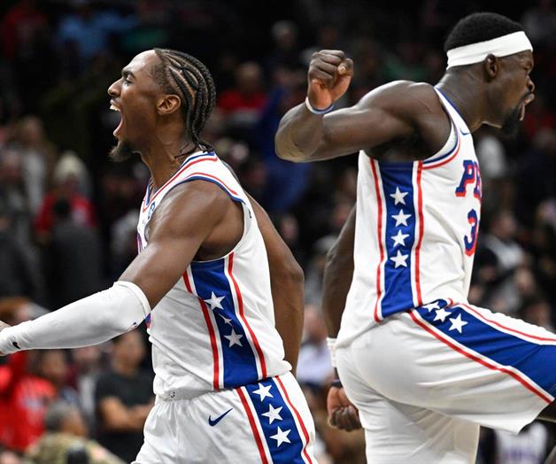 Siguen invictos los 76ers al vencer a Washington