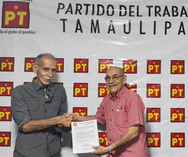 Es Gilberto López  Vela, coordinador  de afiliación del PT