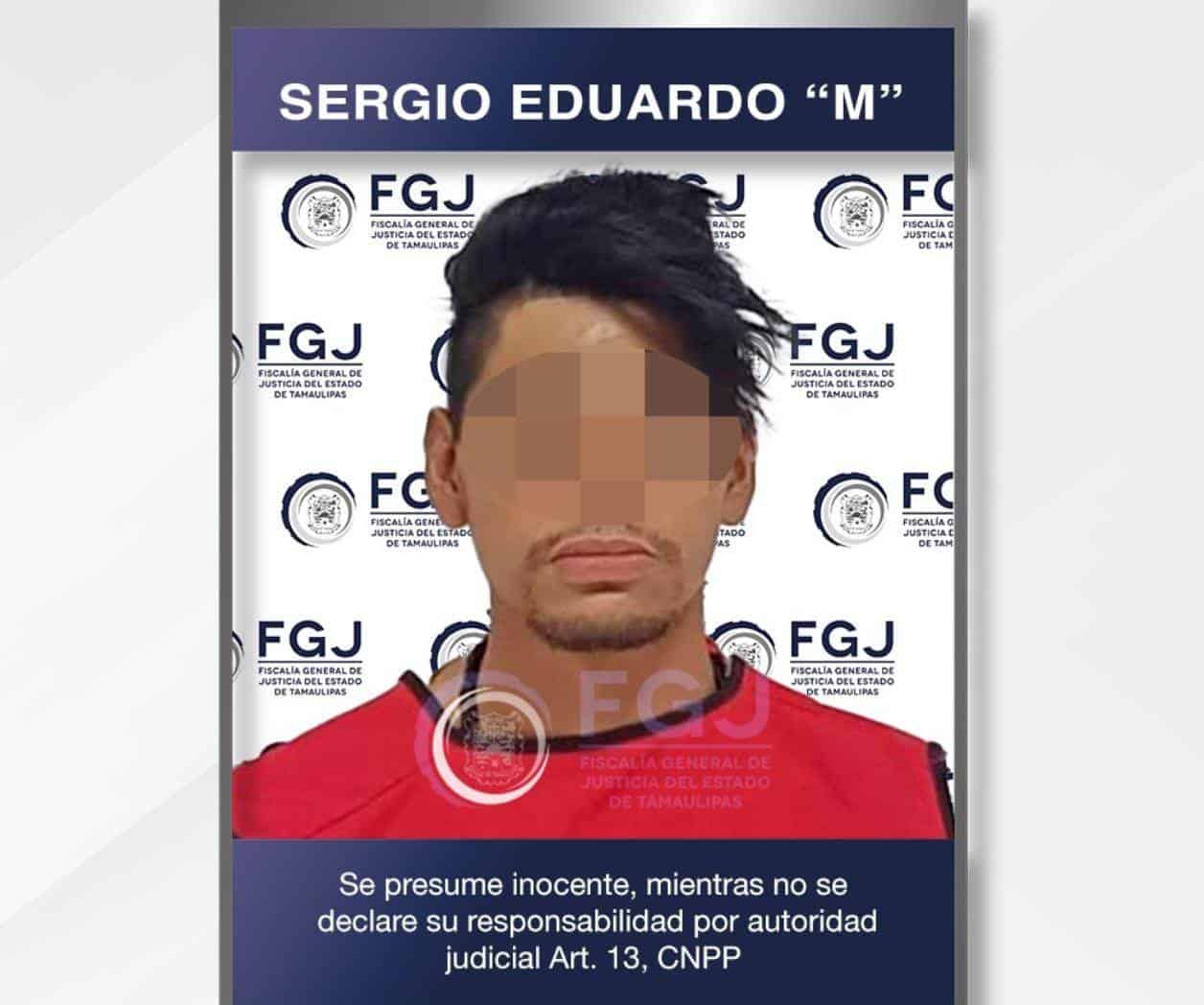 Vinculan a proceso a Sergio Eduardo "M" por homicidio en Matamoros