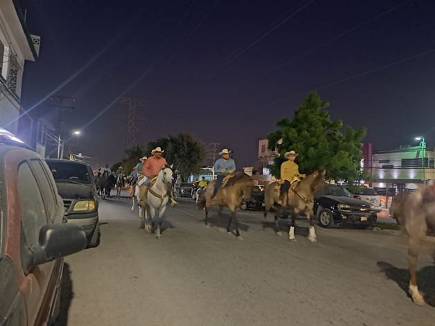 Cabalgan en honor del Santo de causas difíciles Cabalgan en honor del Santo de causas difíciles
