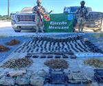 Ejército mexicano asegura más de 5 mil cartuchos en operativos en Tamaulipas Ejército mexicano asegura más de 5 mil cartuchos en operativos en Tamaulipas