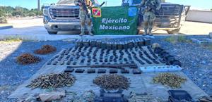 Ejército mexicano asegura más de 5 mil cartuchos en operativos en Tamaulipas Ejército mexicano asegura más de 5 mil cartuchos en operativos en Tamaulipas