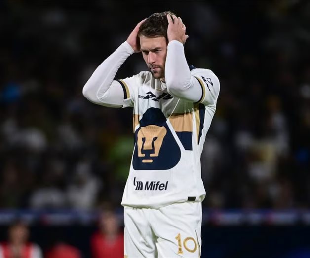 Aaron Ramsey no continuará en los Pumas Aaron Ramsey no continuará en los Pumas